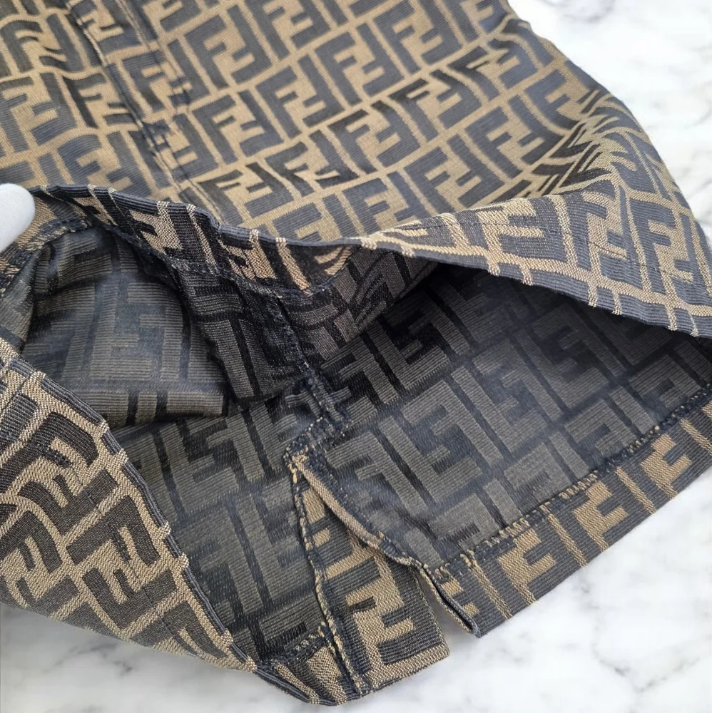 ✨️Authentic fendi Zucca FF Logo skirt - Picture 4 of 15